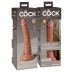 Фаллос King Cock 7&quot; Silicone Dual Density
