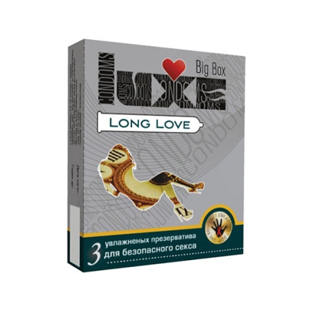 Презервативы LUXE Long Love - пролонгирующие