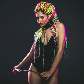 Ошейник с поводком Lola toys Fetish