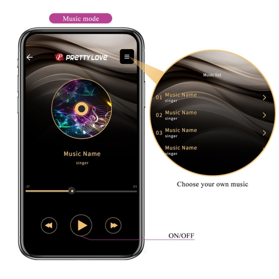 Виброяйцо Pretty Love Fisherman