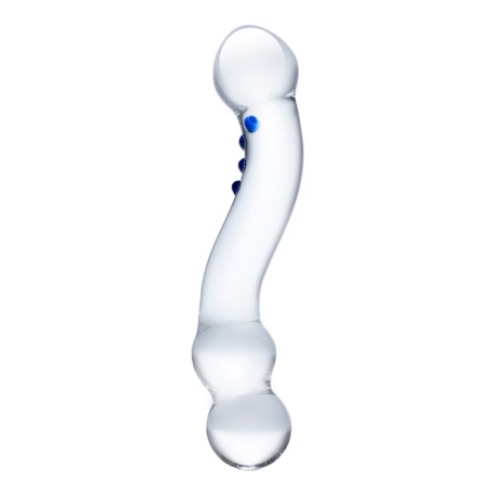 Фаллос из стекла Glas 6" Curved G-Spot
